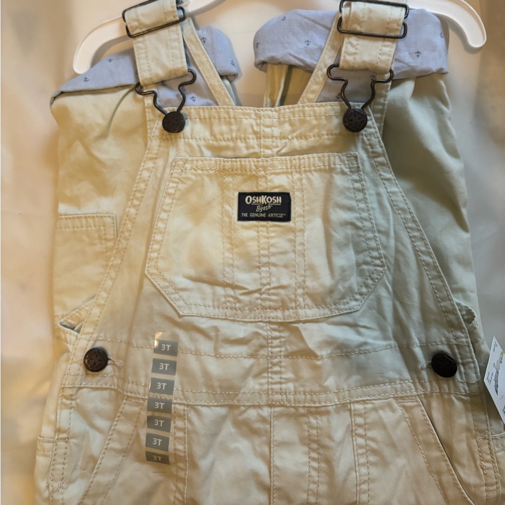 OshKosh Overalls - 3T - New with Tags